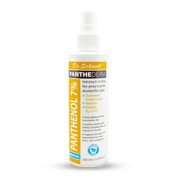 PantheDerm After-Sun Recovery Spray – Dermatologist-Developed, 7% Panthenol + Chamomile & Allantoin – Non-Greasy, Fast-Absorbing Hydration for Sunburned & Sensitive Skin – Vitamins B3, C & E 6.76Fl.Oz